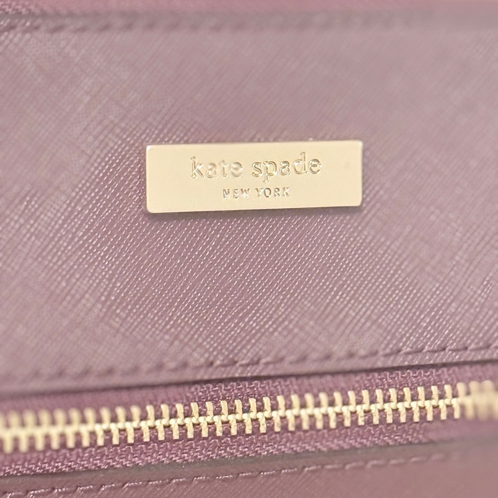 EXCELLENT CONDITION KATE SPADE Rima Laurel Way Crossbody Plum Color - Picture 3 of 11